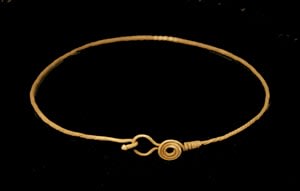 Bactrian Silver Torque, 330 BCE - 100 BCE