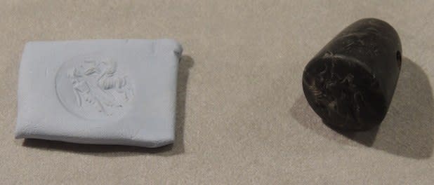 Achaemenid Stone Seal, 550 BCE - 330 BCE