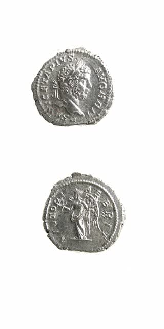 Silver Denarius of Emperor Geta, 209 CE - 212 CE