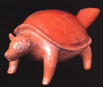 Colima Vessel in the Form of an Armadillo, 300 BCE - 300 CE