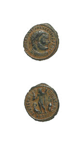 Bronze Coin of Emperor Licinius, 308 CE - 324 CE