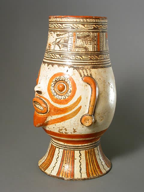 Guanacaste-Nicoya Tlaloc Effigy Vessel, 1000 CE - 1550 CE