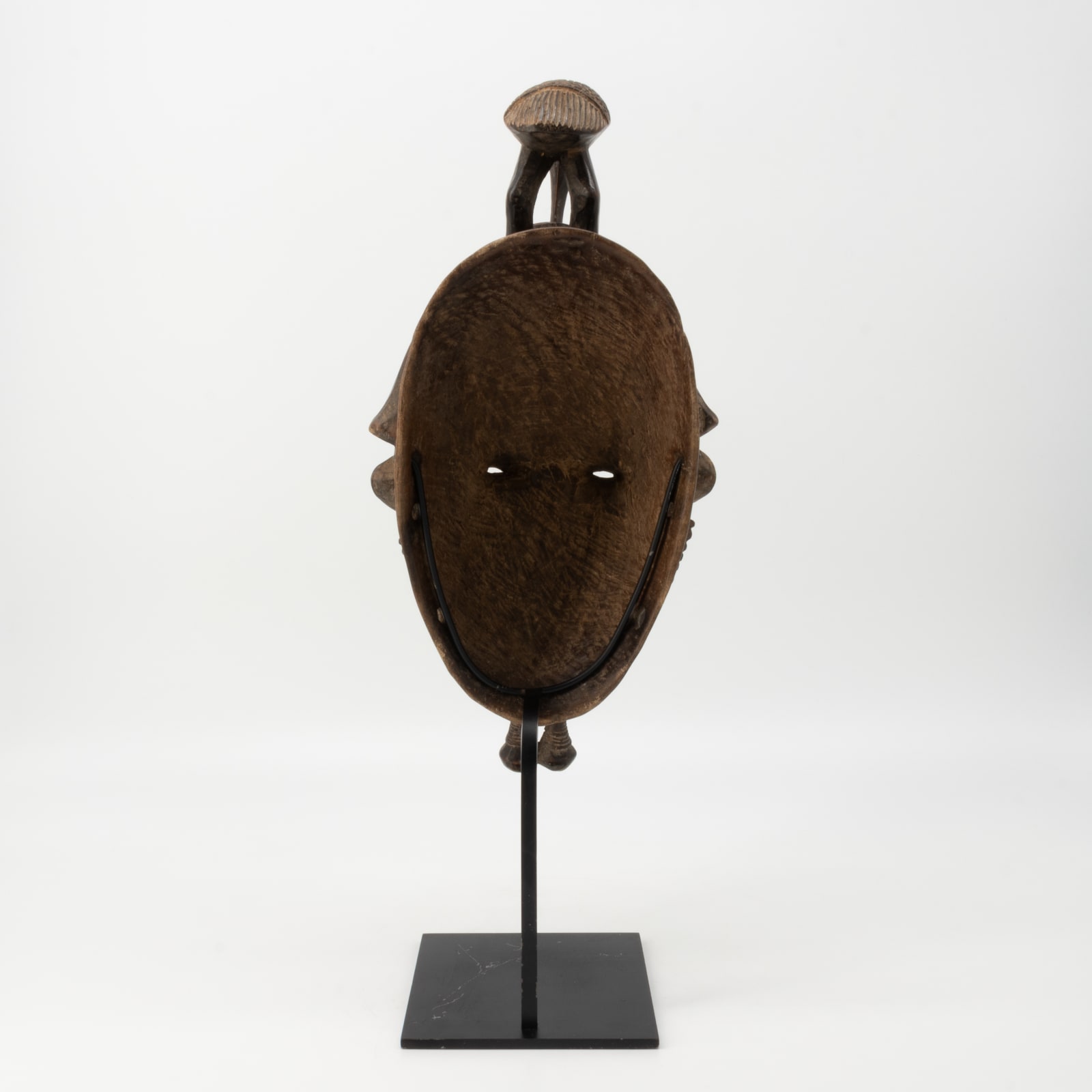 Yaure wooden ceremonial dance mask, 1870-1920 CE