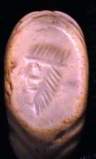 Sassanian Agate Intaglio Seal, 200 CE - 600 CE