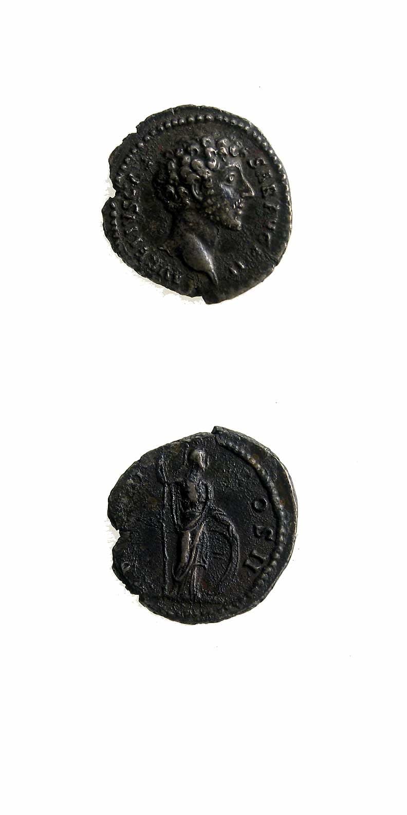 Silver Denarius of Marcus Aurelius Struck While Caesar, 139 CE - 161 CE