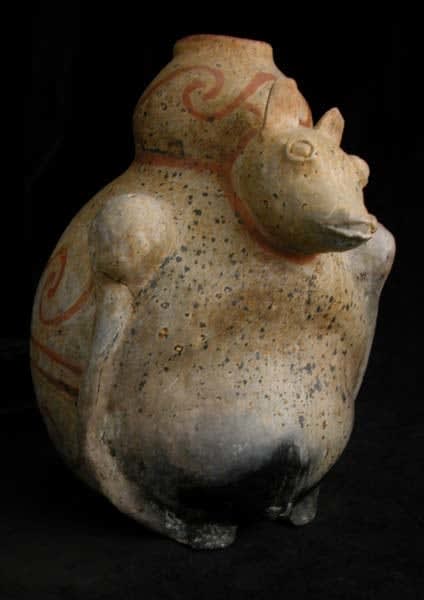 Jalisco Vessel in the Form of a Dog, 300 BCE - 300 CE