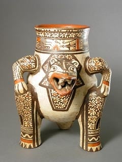 Guanacaste-Nicoya Jaguar Effigy Vessel, 1200 CE - 1550 CE