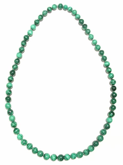 Malachite Bead Necklace