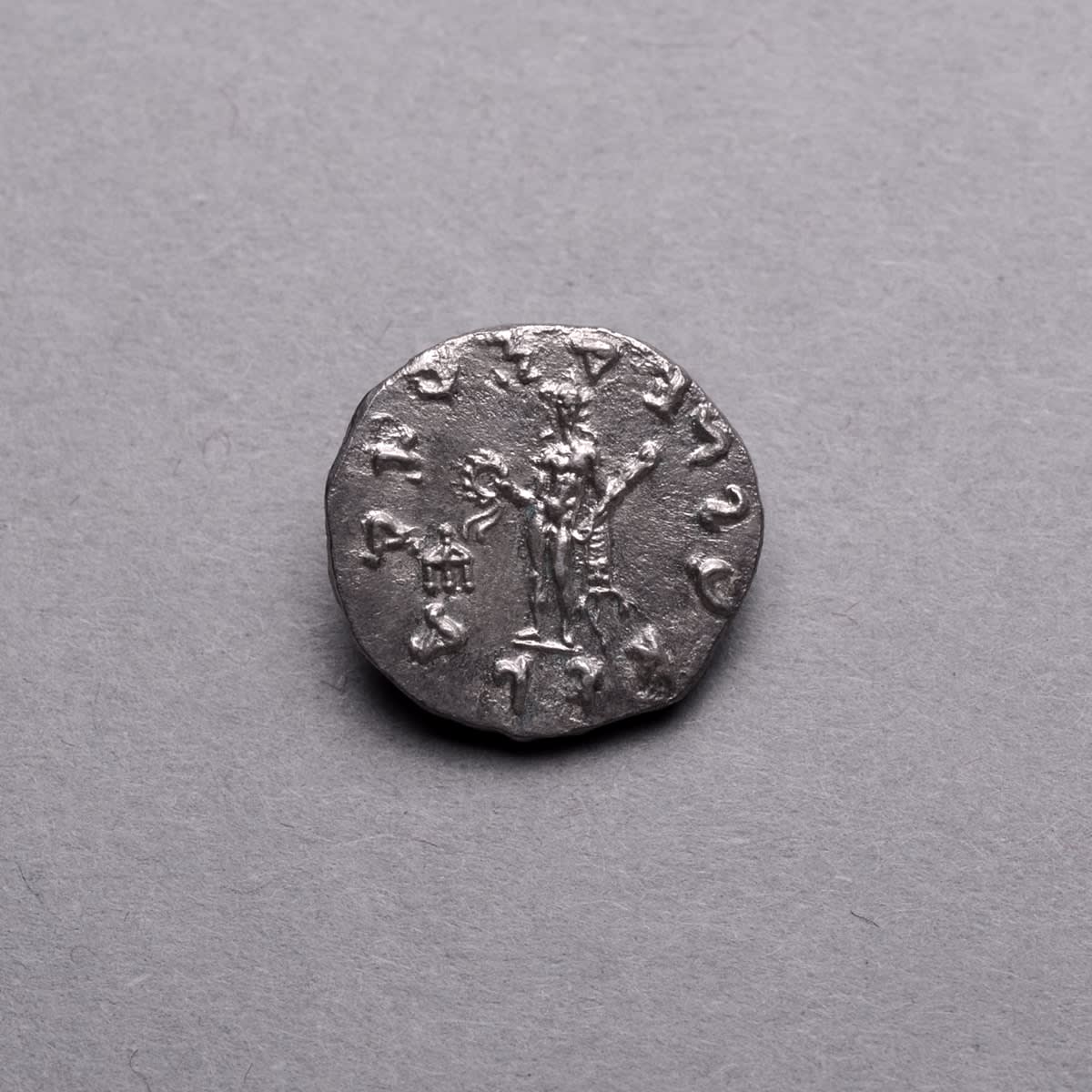 Indo-Greek Silver Drachm of King Zoilos I, 130 BCE - 120 CE