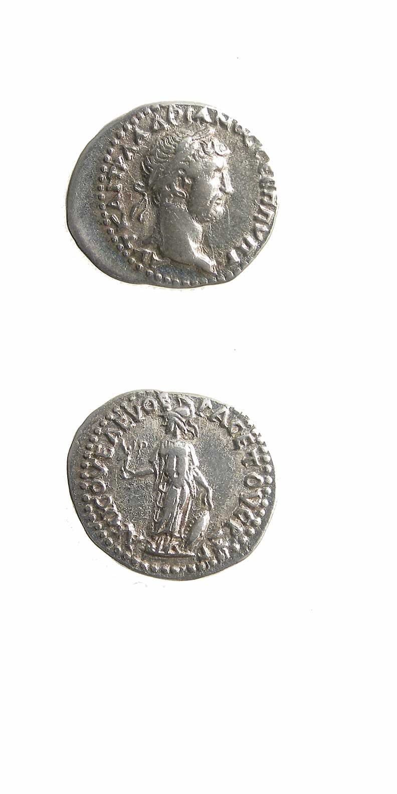 Provincial Silver Drachm of Emperor Hadrian, 117 CE - 138 CE