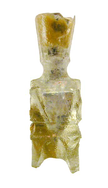 Islamic Glass Molar Flask, 800 CE - 1000 CE