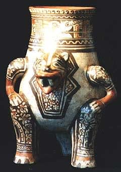 Guanacaste-Nicoya Jaguar Effigy Vessel, 1200 CE - 1550 CE