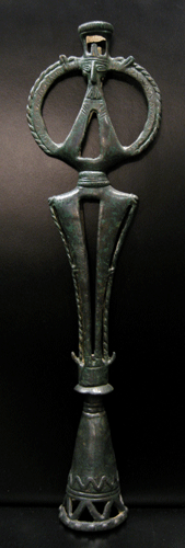 Luristan Bronze Finial, 900 BCE - 600 BCE