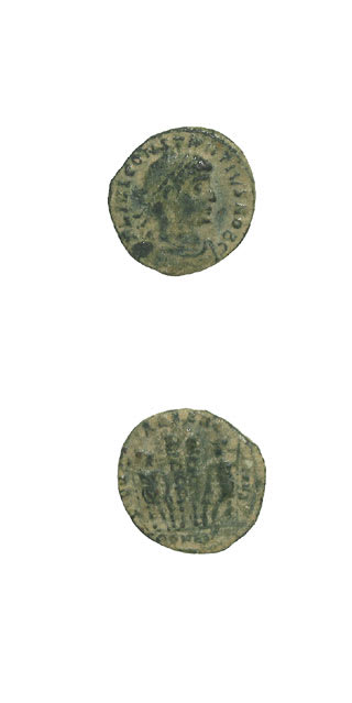 Bronze Coin of Constantine II Struck While Caesar, 330 CE - 337 CE