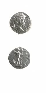 Silver Denarius of Emperor Septimius Severus, 193 CE - 198 CE