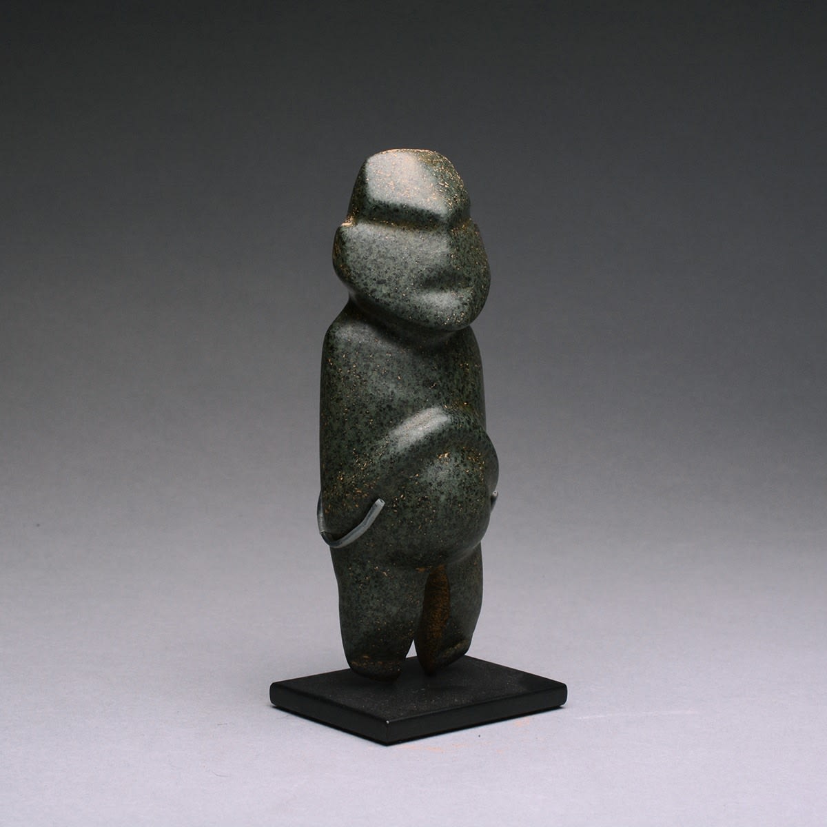 Mezcala Stone Pregnant Idol, 300 BCE - 300 CE