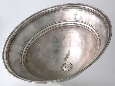 Bactrian Hammered Silver Bowl, 400 BCE - 100 CE