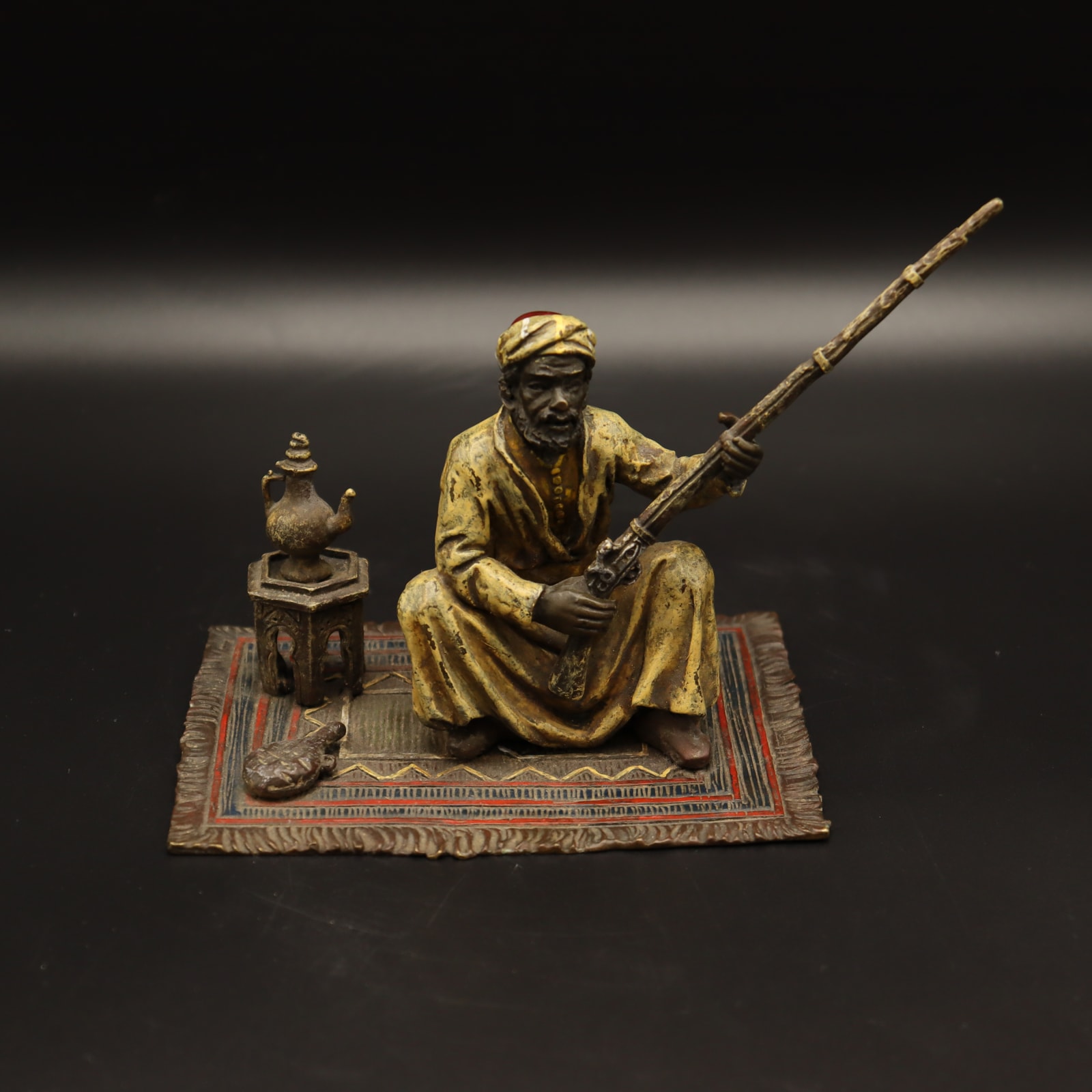 Austrian Figure of Seated Arab, 19th century