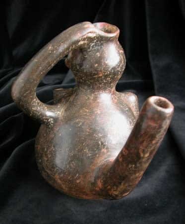 Mayan Vessel in the Form of a Monkey, 300 CE - 900 CE