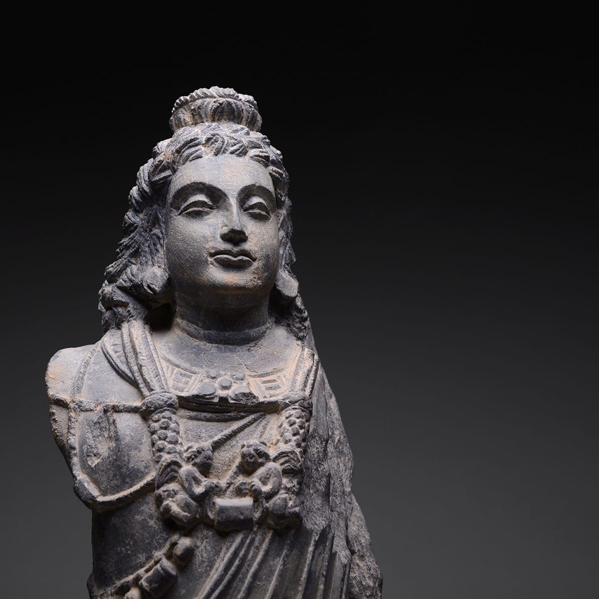 Gandhara Schist Sculpture of Buddha, 200 CE - 500 CE