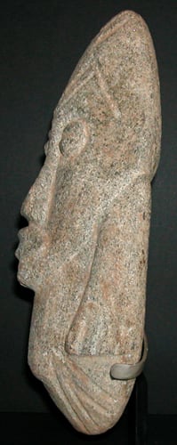 Bakor Basalt Ancestor Sculpture, 14th Century CE - 16th Century CE