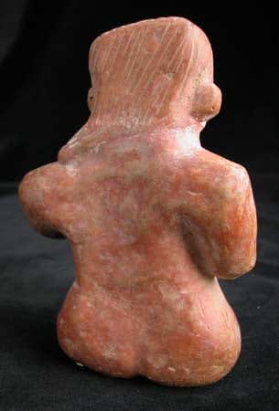 Mayan Sculpture of a Seated Woman, 500 CE - 900 CE