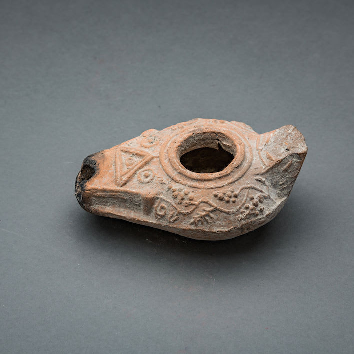 Byzantine Oil Lamp, 400 CE - 600 CE