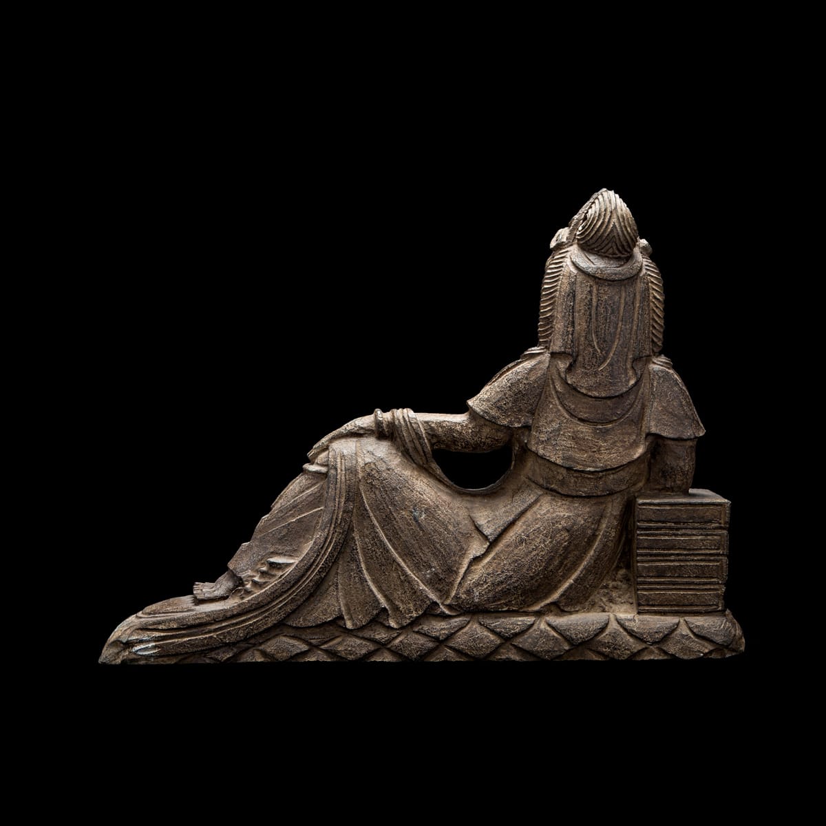 Stone Reclining Guanyin, 1800 CE - 1900 CE