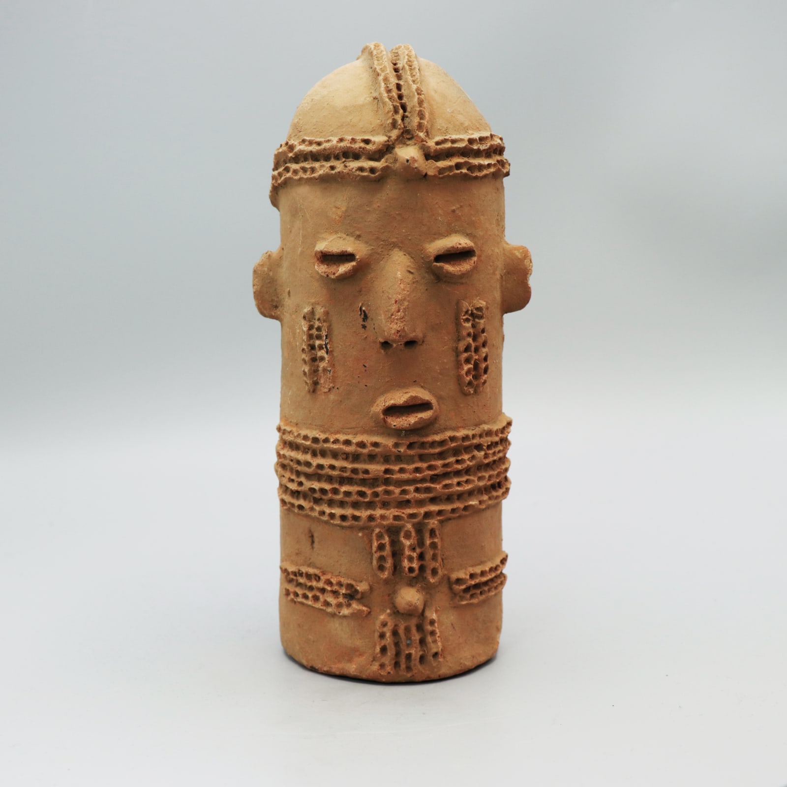 Bura Terracotta Head , Twelfth to Thirteenth Century AD
