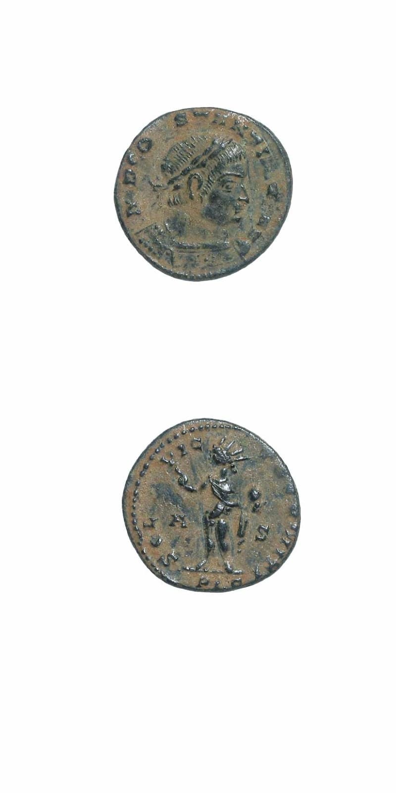 Bronze Coin of Emperor Constantine I the Great, 307 CE - 337 CE