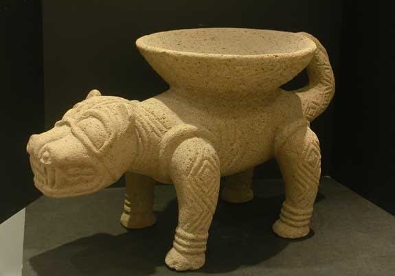 Basalt Jaguar Mortar, 500 CE - 1000 CE