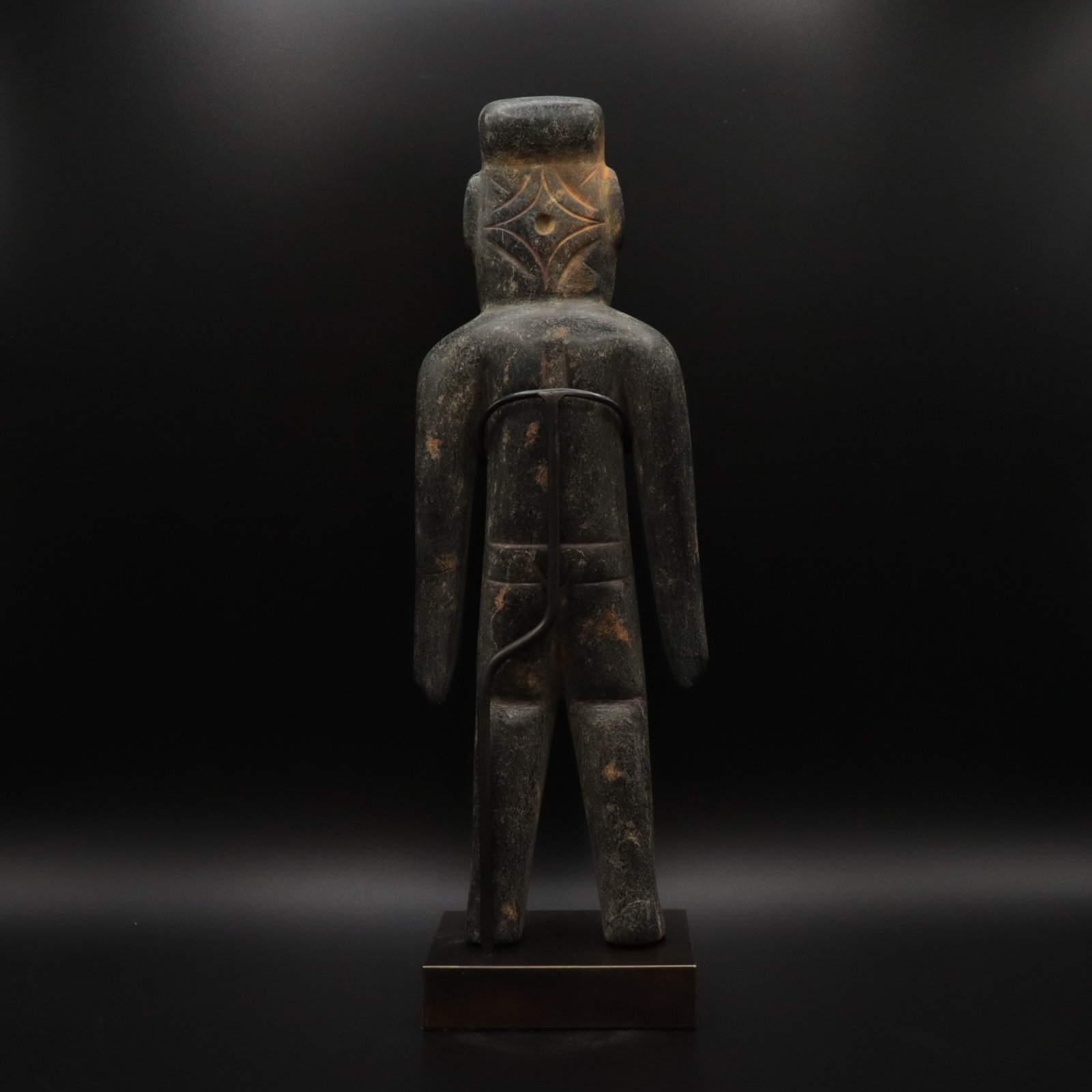 Olmec Greenstone Sculpture of a Werejaguar, c. 900 BC to 500 BCE