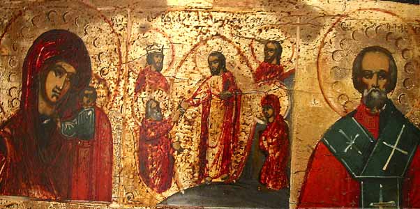 Septpartite Icon, 18th Century CE - 19th Century CE