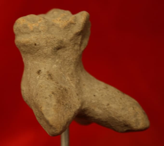 Mayan Terracotta Head, 200 CE - 600 CE