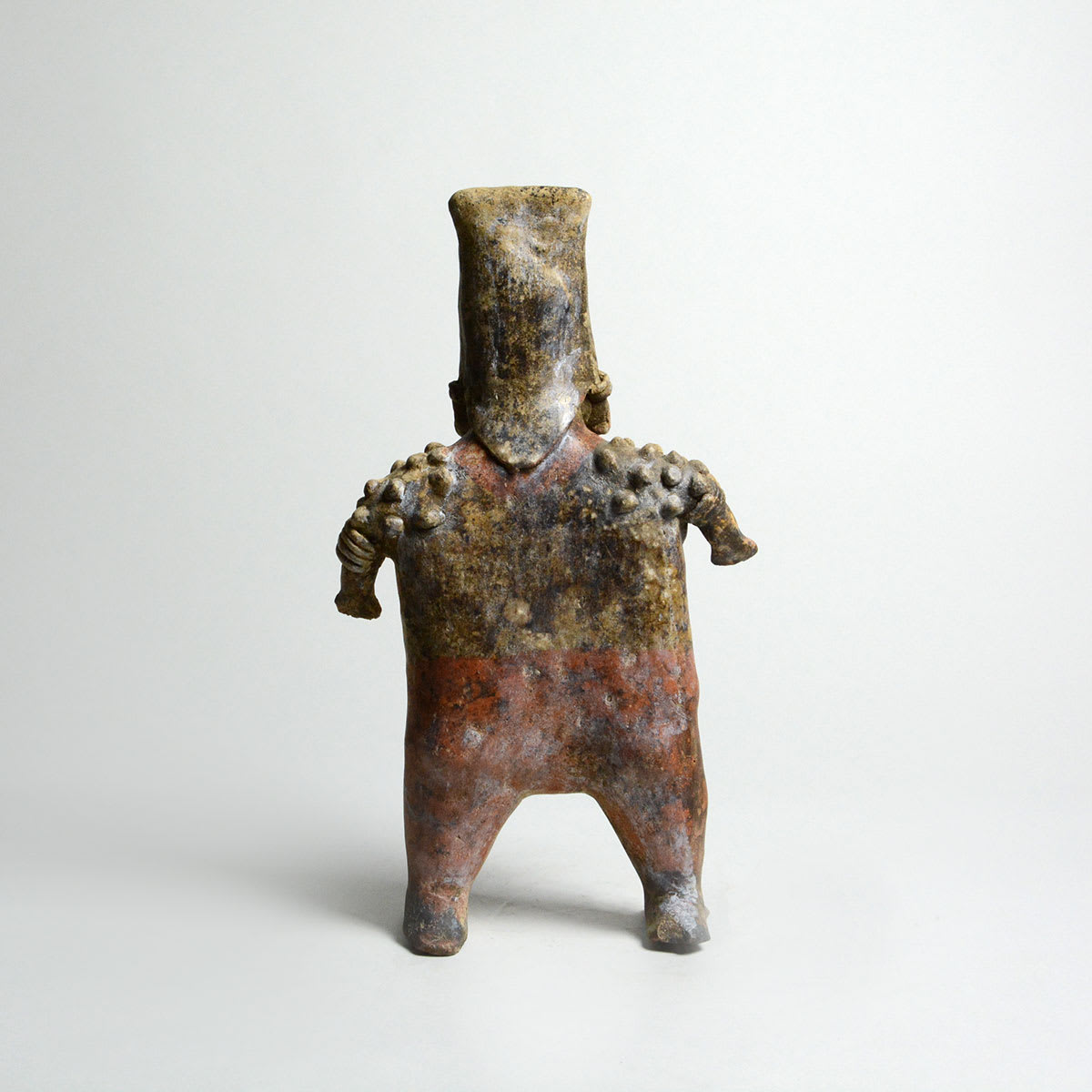 San Juanito Style Jalisco Terracotta Sculpture of a Standing Woman, 300 BCE - 300 CE