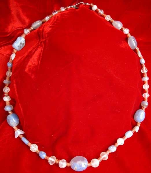 Carnelian, Rock Crystal and Chalcedony Beads, 3300 BCE - 300 CE