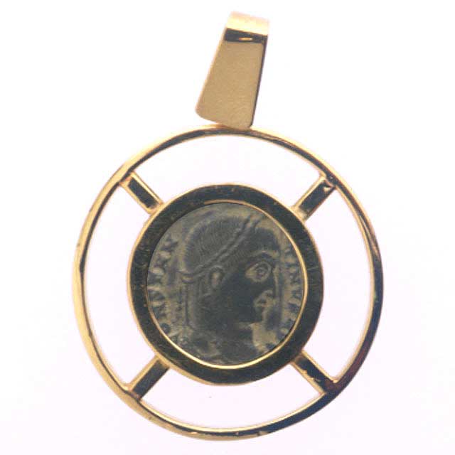 Bronze Coin of the Roman Emperor Constantine II, 307 CE - 337 CE