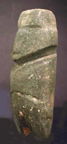 Mezcala Stone Standing Figure, 300 BCE - 100 CE