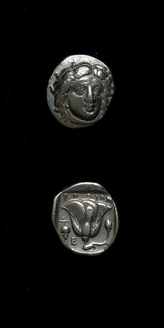 Silver Stater of Rhodes, 4 Century BCE - 3rd Century BCE