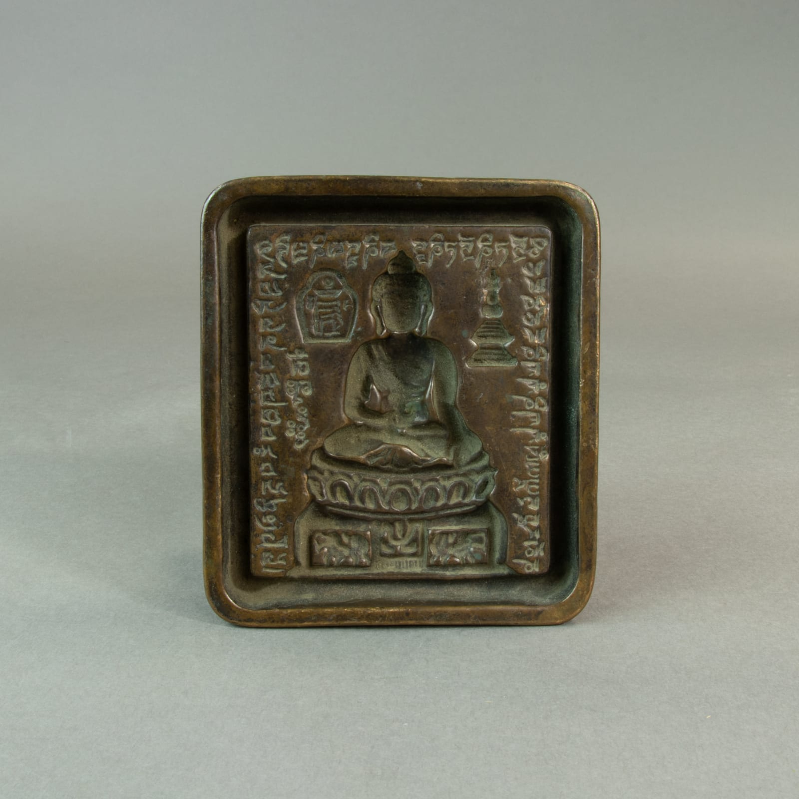 Sino-Tibetan Bronze Mould of Buddha, 18th Century CE