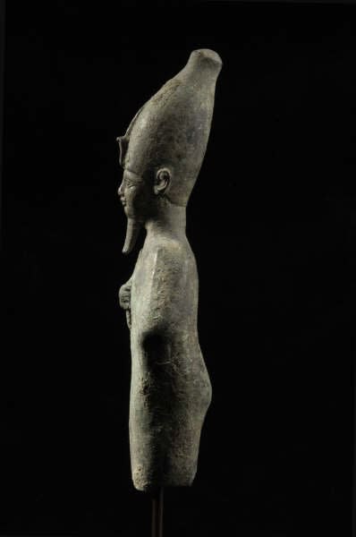 Egyptian Bronze Sculpture of Osiris, 1000 BCE - 600 BCE