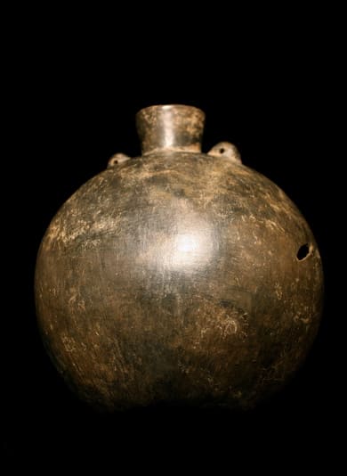 Chimu Terracotta Canteen, 1300 CE - 1500 CE