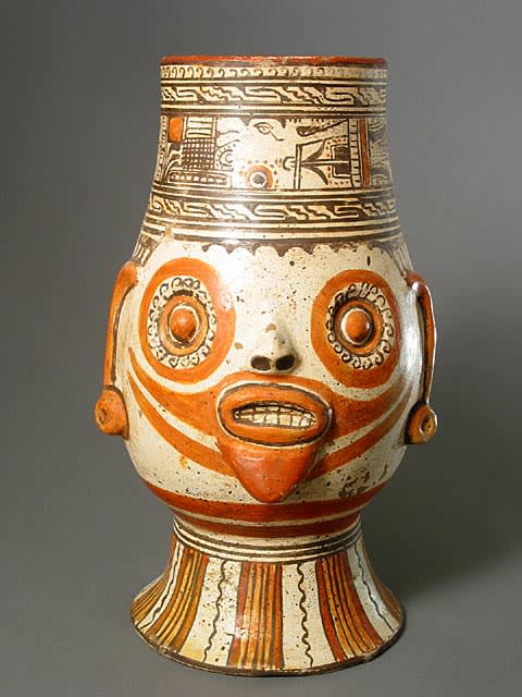 Guanacaste-Nicoya Tlaloc Effigy Vessel, 1000 CE - 1550 CE