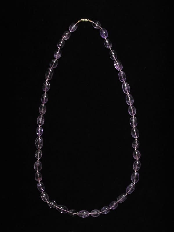 Amethyst Bead Necklace