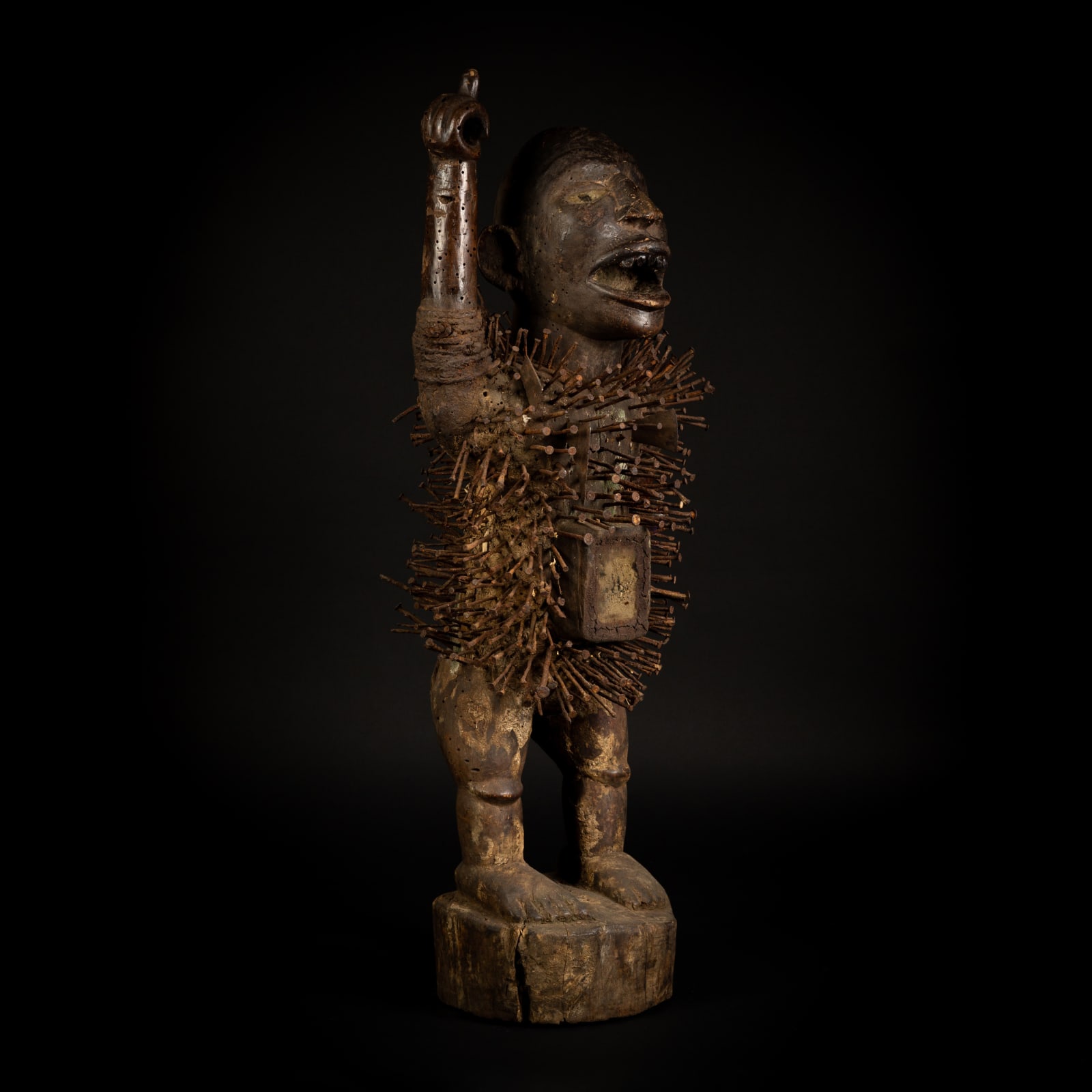 Nkondi Power Figure, 19th - early 20th century CE