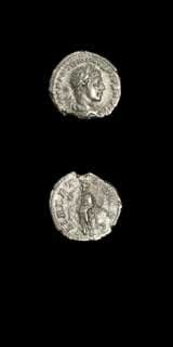 Silver Denarius of Emperor Elagabalus, 220 CE - 222 CE