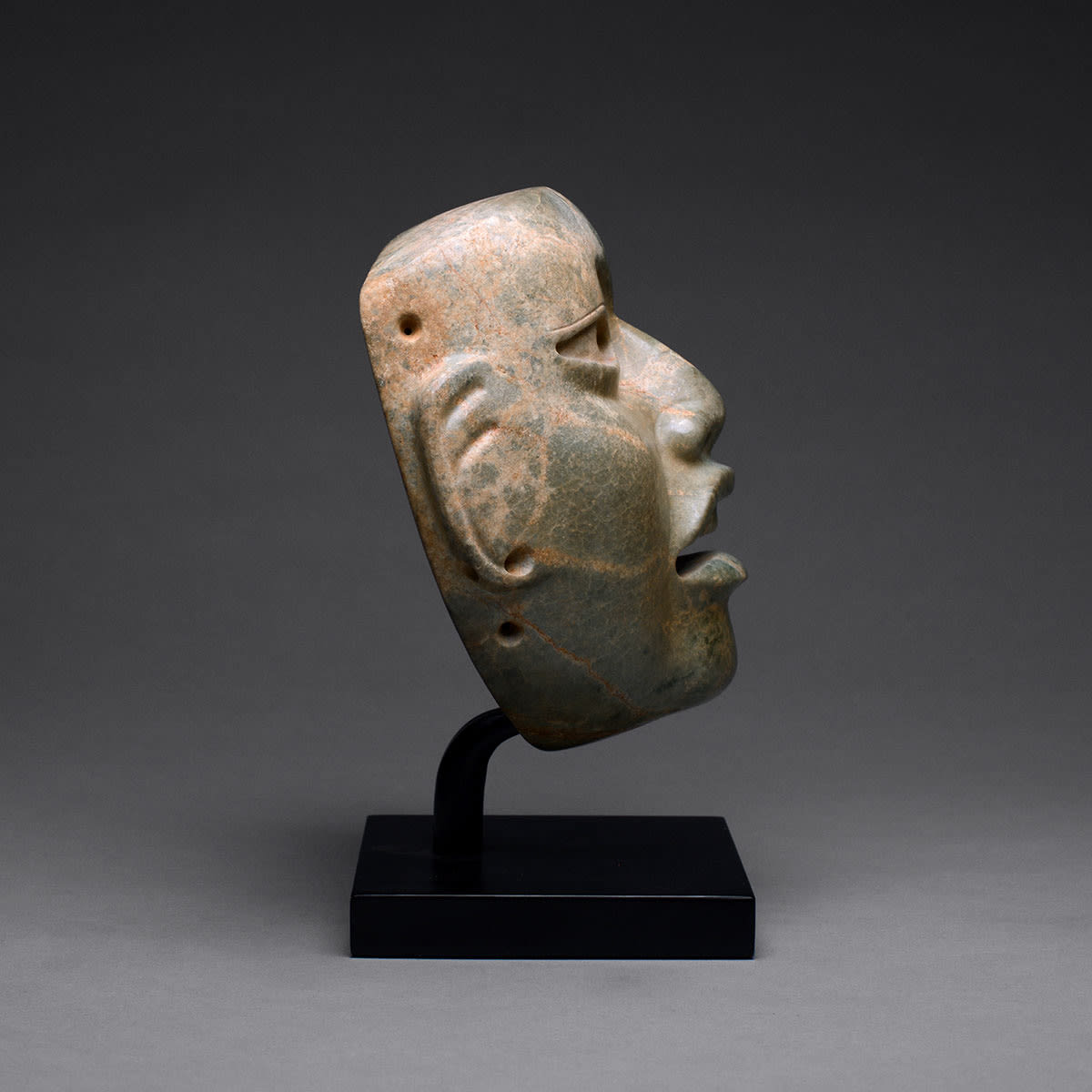 Olmec Jade Mask, 1200 BCE - 500 BCE