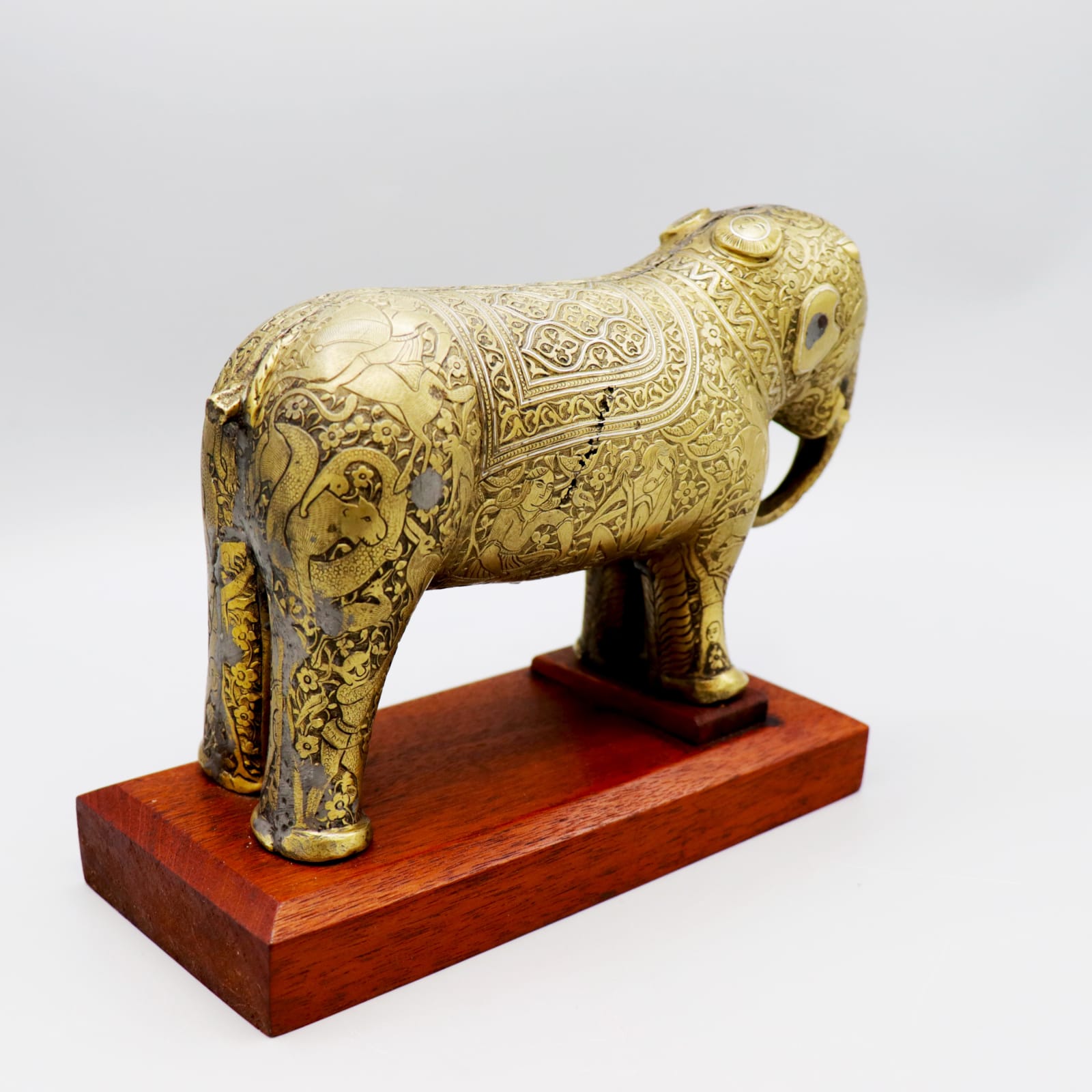 Zand-Era Engraved Elephant, AD 1751 - AD 1794