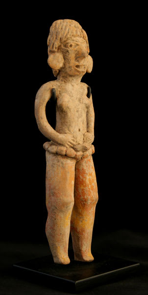 Xochipala Terracotta Sculpture of a Woman, 1050 BCE - 500 BCE