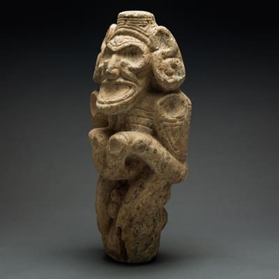Taino Stone Zemi Sculpture, 1000 CE - 1500 CE